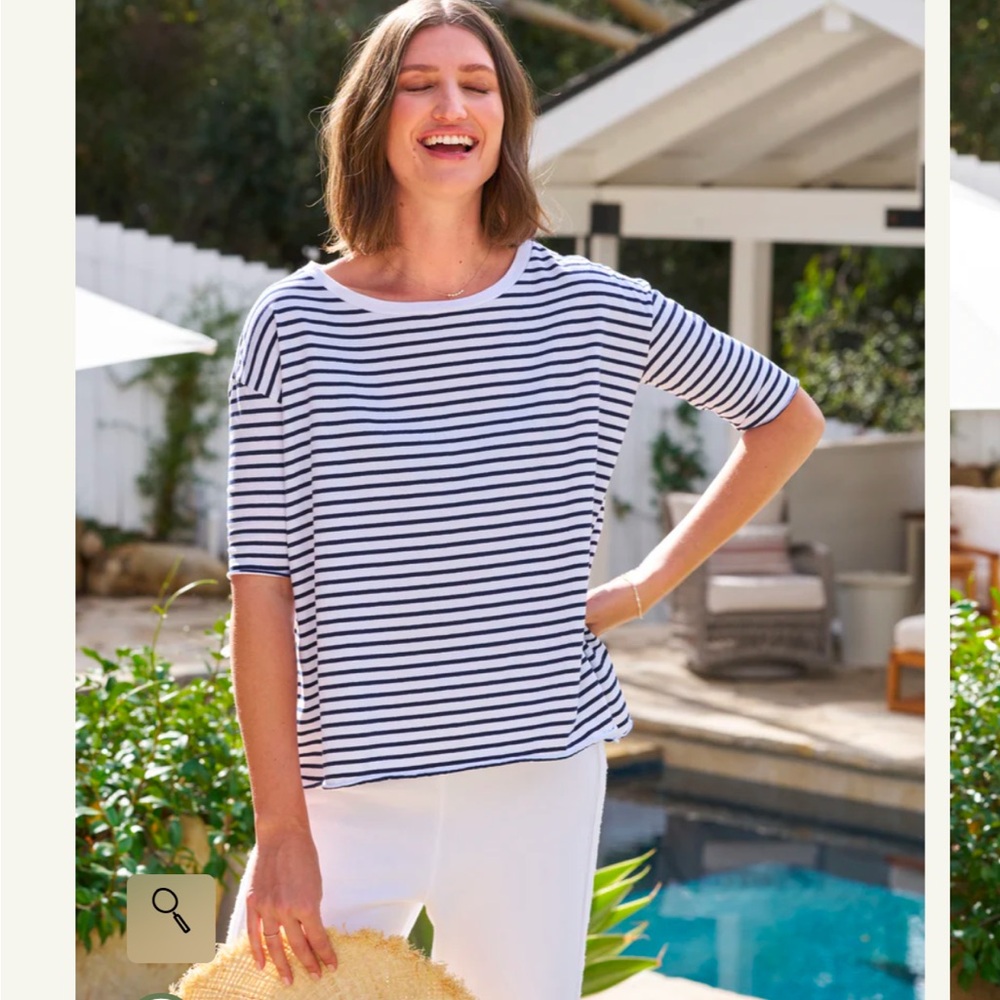 Frank &Eileen striped tee